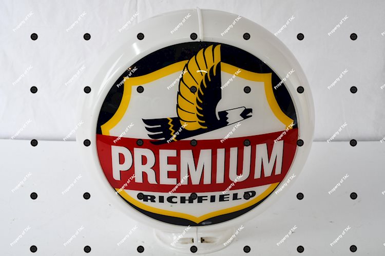 Richfield Premium w/Art Deco logo 13.5D. Globe Lenses"
