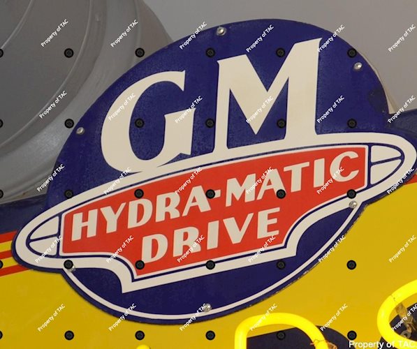 GM Hydra-Matic Drive sign
