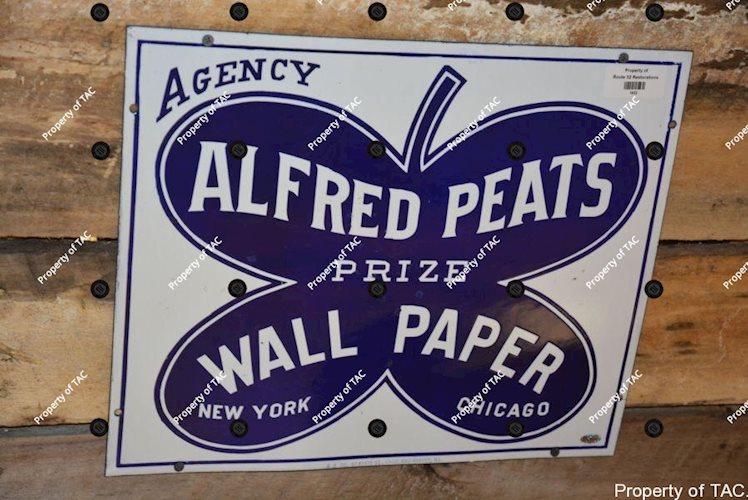 Agency Alfred Peats Prize Wall Paper sign