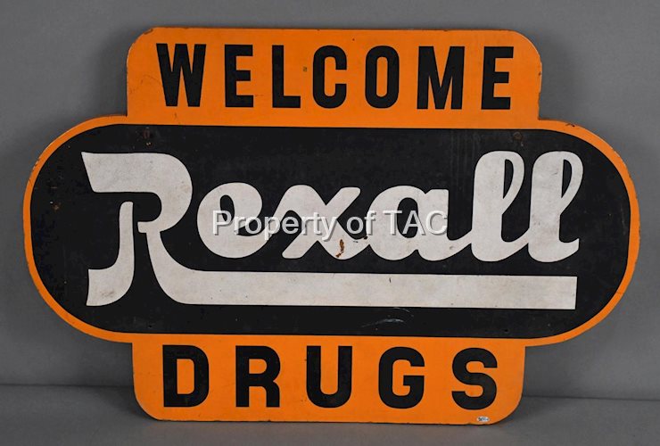 Welcome Rexall Drugs Masonite Sign