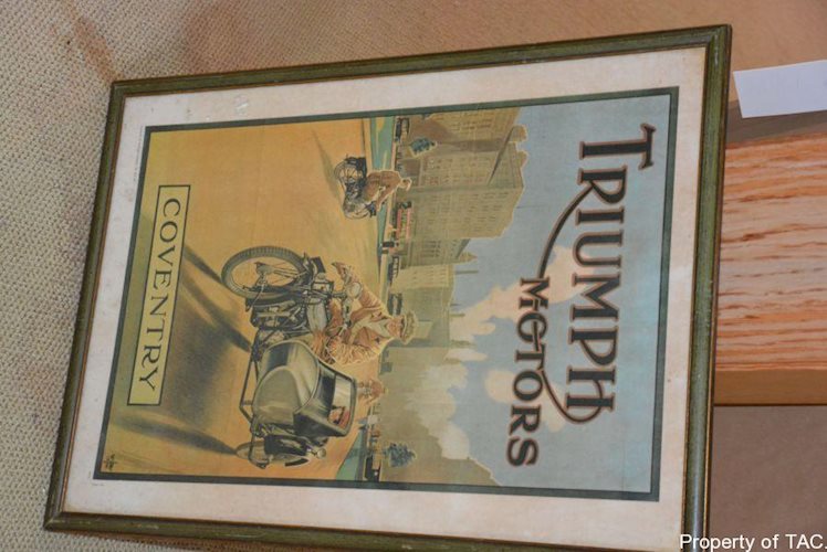 Triumph Motors Coventry" poster"