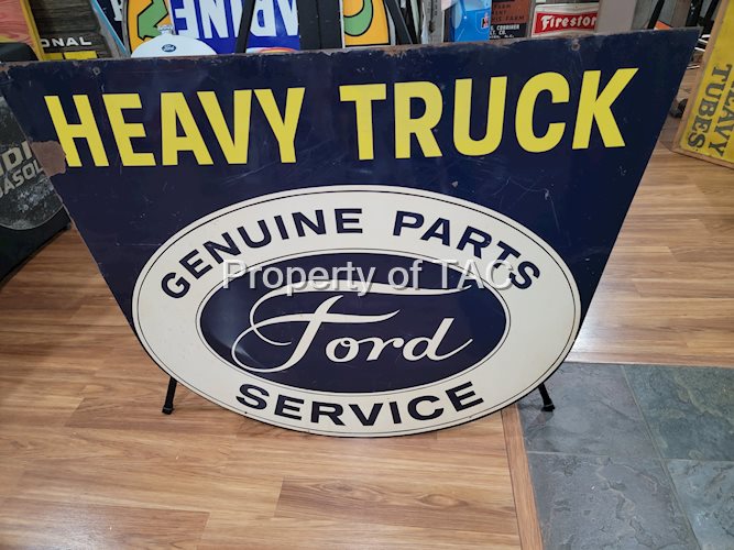 Ford Genuine Parts Service Heavy Truck Metal Sign