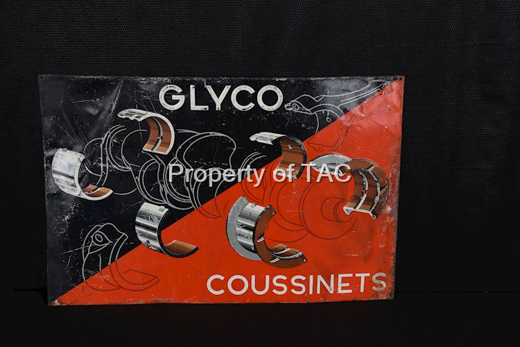 Clyco Coussinets (bearings) Metal Sign