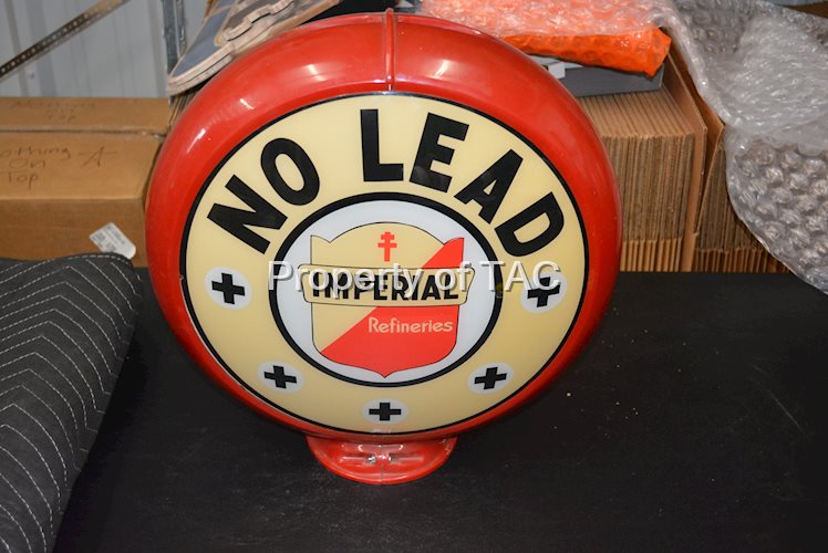 Imperial Refineries NO LEAD 13.5"D. Single Lens