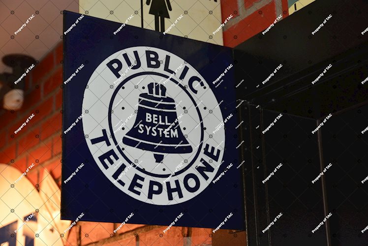 Public Telephone Sign