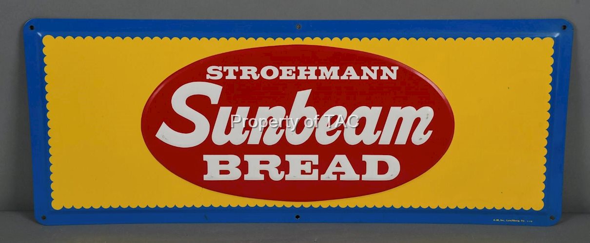 Stroehmann Sunbeam Bread Metal Sign