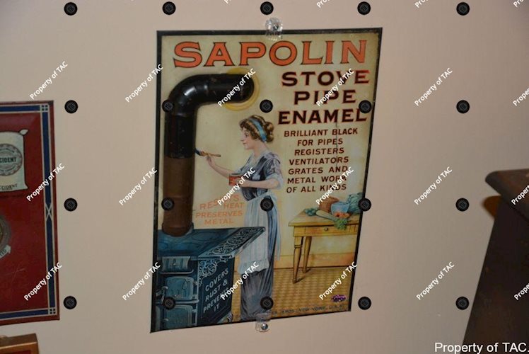 Sapolin Stove Pipe Enamel paint sign