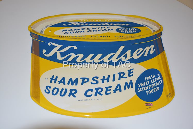 Knudsen Hampshire Sour Cream sign