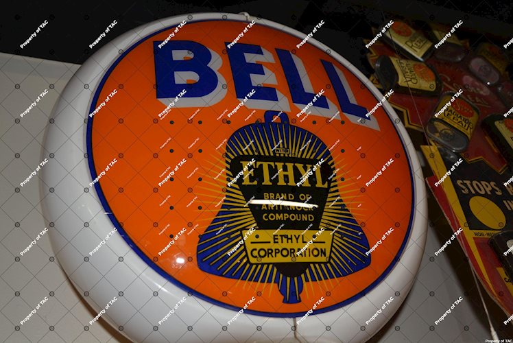 Bell w/ethyl logo 13.5 Globe lenses"