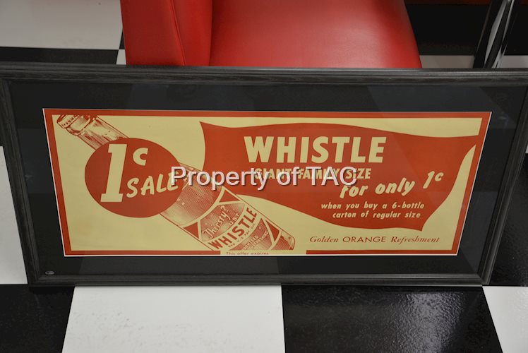 Whistle "Giant Family Size for only 1 cent"