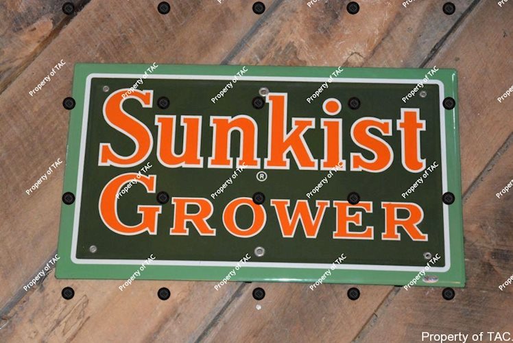 Sunkist Grower sign
