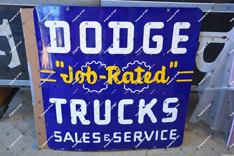 Dodge Truck Job-Rated Sales & Service sign