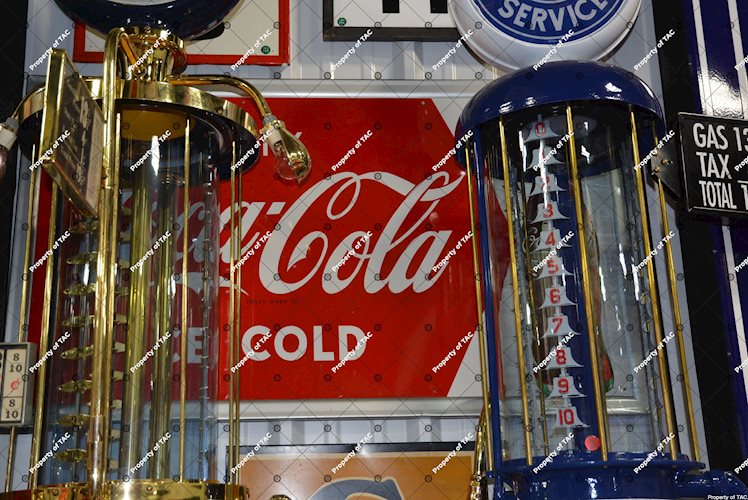 Coca-Cola Ice Cold w/bottle sign