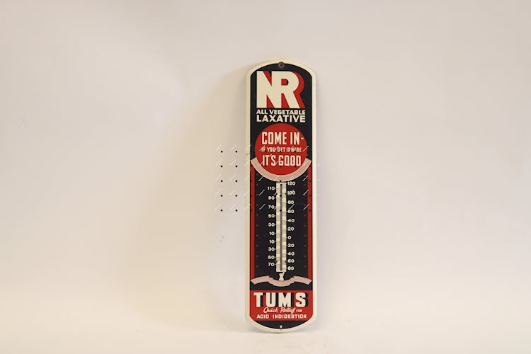 Tums NR All Vegetable Laxative" thermometer"