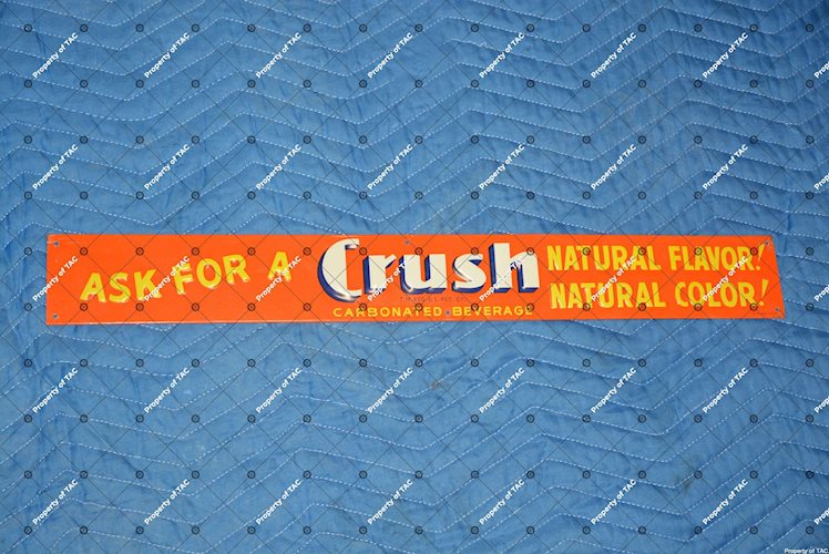 Ask for a Crush sign