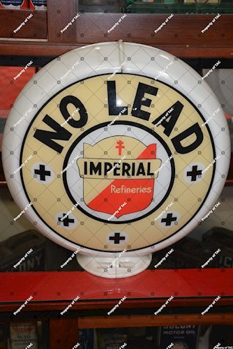 Imperial Refineries NO LEAD 13.5 single globe lens"