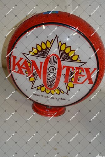 Kanotex w/large sunflower logo single globe lens