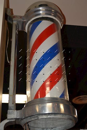 Lighted Barber Pole