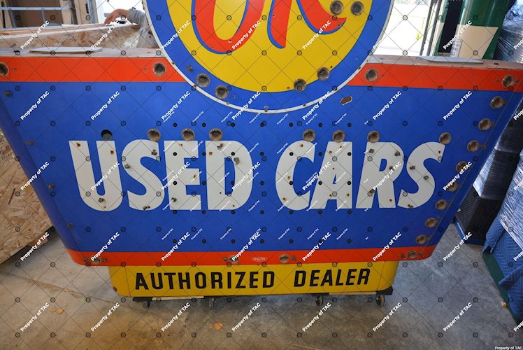 (Chevrolet) Used Cars Neon sign