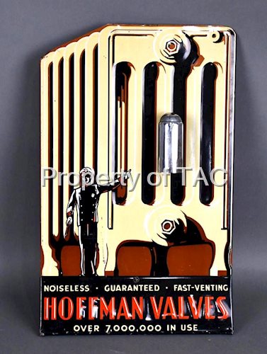 Hoffman Valves Counter-Top Point of Sale Metal Display