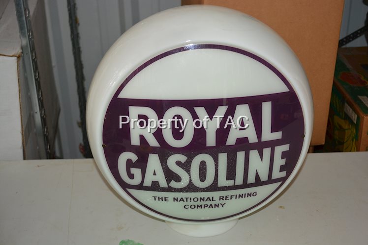 Royal Gasoline 13.5"D. Single Globe Lens
