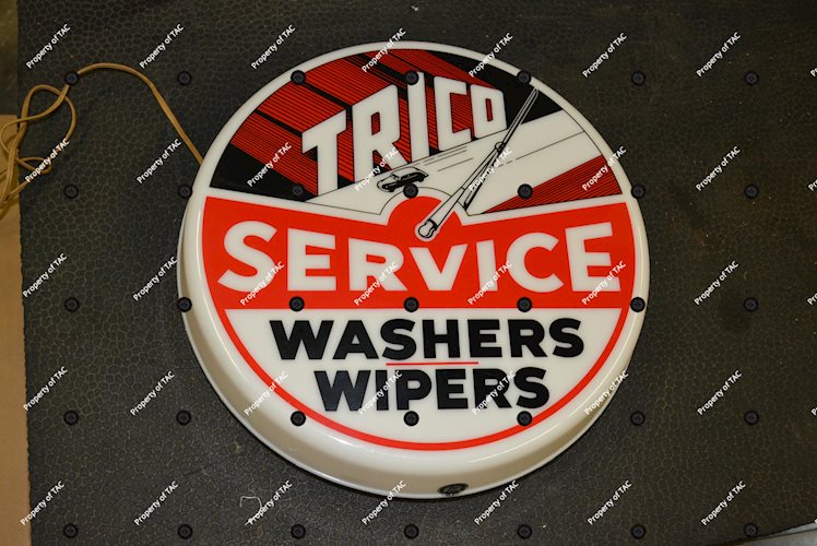 Trico Service Washers Wipers Lighted Sign