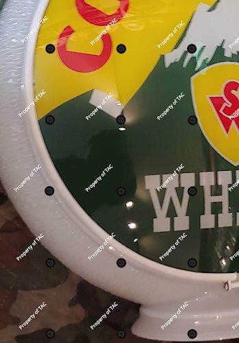 White Ripple Glass Body