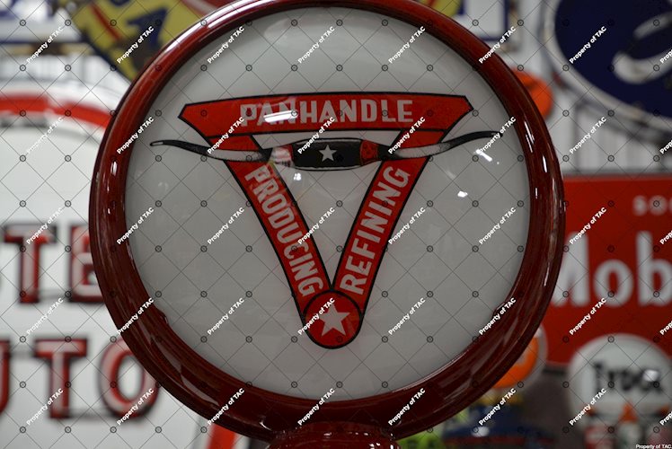 Panhandle Producing Refining w/logo 15 single globe lens"