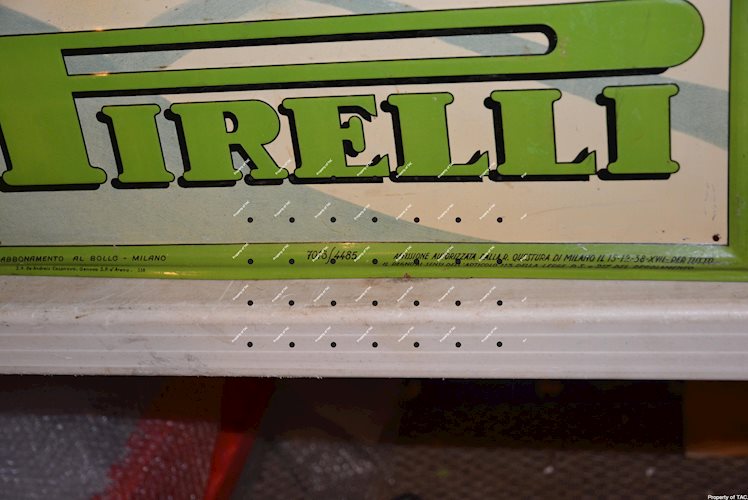 Pirelli Motorcycle Tires sign