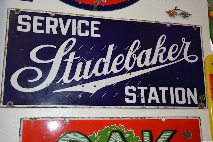 Studebaker Service Station Sign