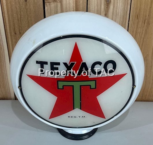 Texaco (black & white-T) Star Logo Globe Lenses