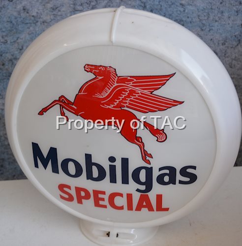 Mobilgas Special w/Pegasus Logo 13.5" Single Globe Lens