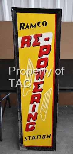 Ramco Re-Powering Station Metal Sign
