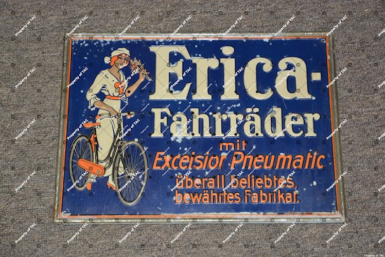 Erica-Fahrrader Bicycle Sign