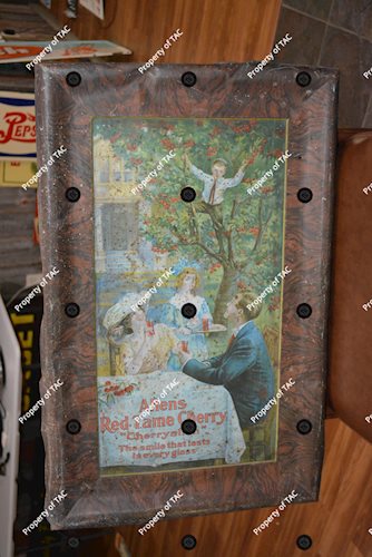 Allens Red Tame Cherry Cherryallen" w/nice graphics Metal Sign"