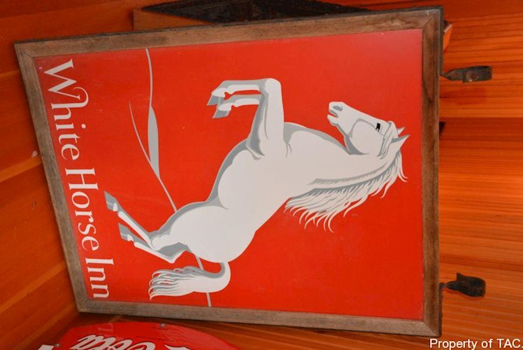 White Horse Inn signs