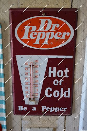 Dr. Pepper Hot or Cold thermometer