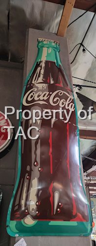 Coca-Cola Bottle Metal Sign