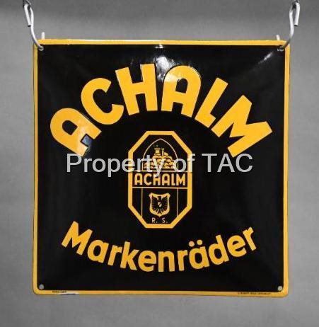 Achalm Markenrader w/Logo Porcelain Sign (bicycle)