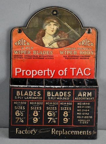 Trico Wiper Blade-Rod Display Metal Box w/Lady