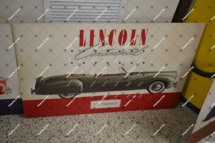 Lincoln Continental Cabriolet Poster