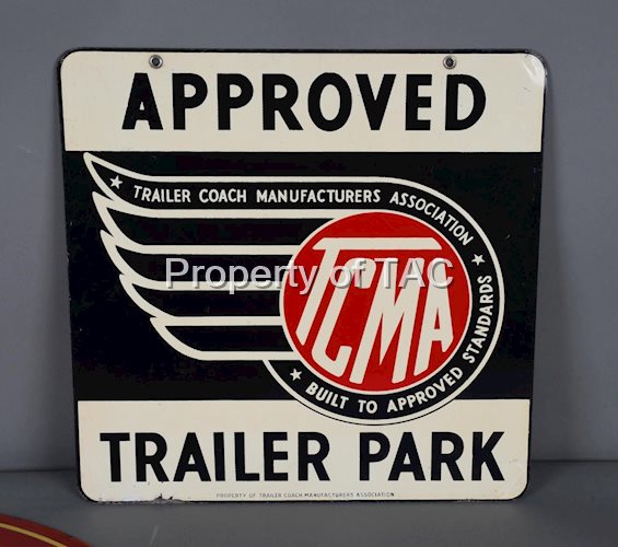 TCMA Approved Trailer Park Metal Sign (TAC)