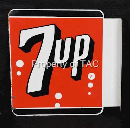 7up Metal Flange Sign