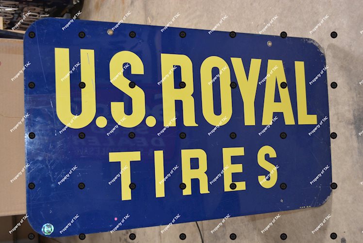 U.S. Royal Tires Metal Sign