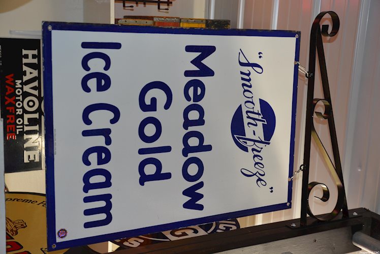 Meadow Gold Ice Cream sign