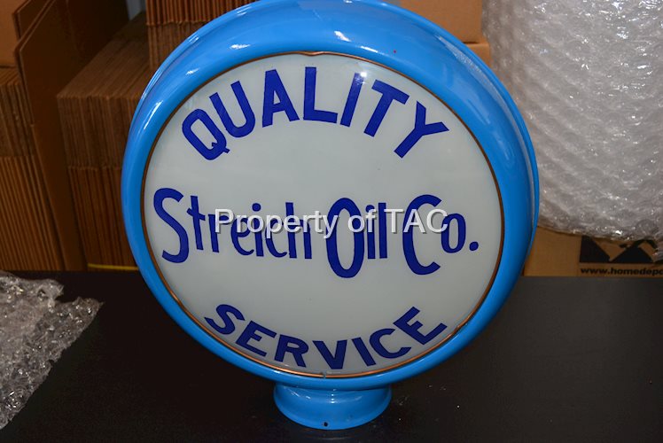 Streich Oil Co. Quality Service 15" Globe Lens