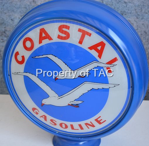 Coastal Gasoline w/Seagull Logo 13.5" Single Globe Lens