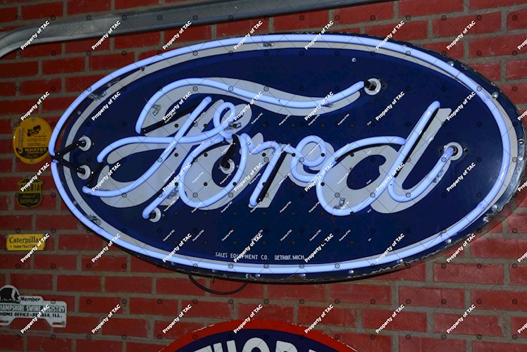 Ford Oval Neon Sign