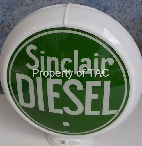 Sinclair Diesel (straight letters) 13.5" Single Globe Lens