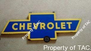 Rare Chevrolet in bowtie sign